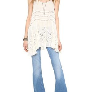 Free People Women Voile Trapeze Slip Top/ Dress
